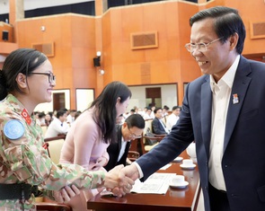 1.000 bạn trẻ TP.HCM dự diễn đàn 'Khát vọng thanh niên thành phố Bác'