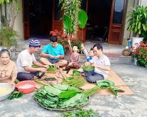 Nhớ thương giò giã quê nhà