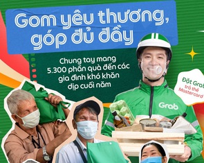 Mastercard và Grab Việt Nam tiếp tục triển khai dự án hợp tác 'Trao sẻ chia, nhận nụ cười'
