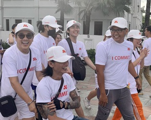Thành Lộc, Đại Nghĩa, Mỹ Uyên, Trịnh Kim Chi... đi bộ đồng hành kêu gọi chống bạo lực gia đình