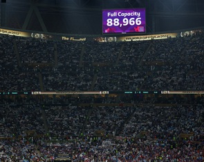 Hơn 3,4 triệu người đến sân theo dõi World Cup 2022