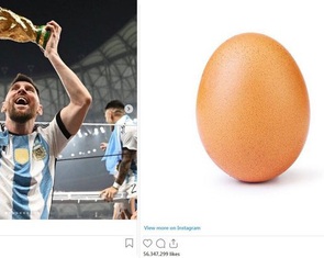 Messi chiến thắng… một quả trứng để lập kỷ lục thế giới