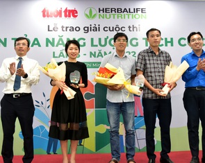 Báo Tuổi Trẻ trao giải cuộc thi 'Lan tỏa năng lượng tích cực' năm 2022