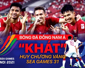 Bóng đá Đông Nam Á 'khát' HCV SEA Games 31
