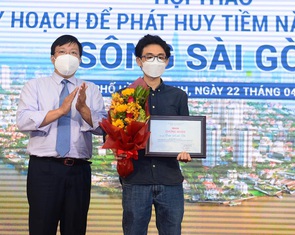Trao giải cuộc thi Hiến kế phát triển sông Sài Gòn