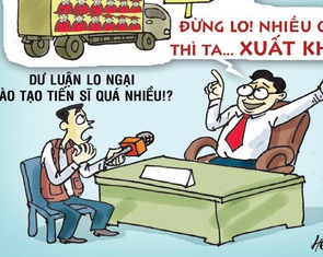 Buồn với 'ngài tiến sĩ'