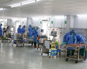 Diễn tập kích hoạt lại Bệnh viện dã chiến số 13 tại TP.HCM