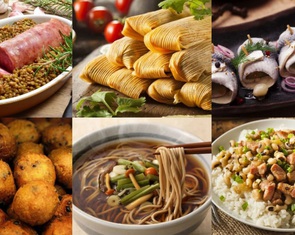 10 món ăn may mắn để đón năm mới