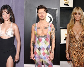 Muôn kiểu khoe ngực trên thảm đỏ Grammy 2023