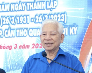 Cần Thơ: Nguyên Chủ tịch nước Nguyễn Minh Triết dự lễ kỷ niệm Ngày thành lập Đoàn TNCS Hồ Chí Minh