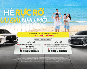 Khuyến mãi hấp dẫn khi mua Veloz Cross và Avanza Premio