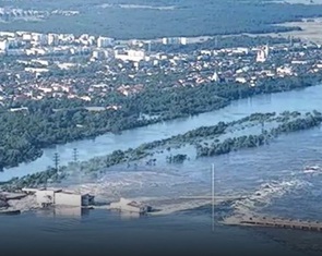 Vỡ đập ở Ukraine có thể gây thảm họa hạt nhân 'chậm'