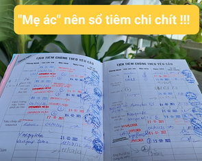 'Con nhỏ xíu mà đưa đi chích ngừa hoài, sao ác vậy?'