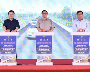 Thủ tướng dự lễ khởi công tuyến đường kết nối với vành đai 4