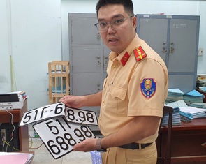 'Biển số định danh cho xe tải không thể gắn vào ô tô con'