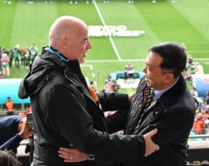 Chủ tịch VFF dự khán trận chung kết World Cup nữ 2023