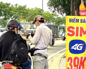 Vẫn tràn lan mua bán SIM rác, từ lề đường tới sàn thương mại điện tử