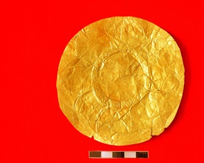 Sưu tập vàng lá Châu Thành là bảo vật quốc gia