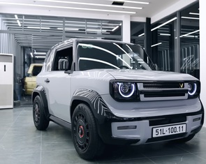 Thợ Việt biến VinFast VF 3 thành 'tiểu Defender', chỉ riêng ghế mới đã tương đương hơn nửa giá xe