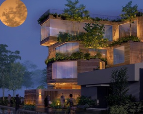Ứng dụng thiết kế chiếu sáng Net Zero cho các công trình biệt thự