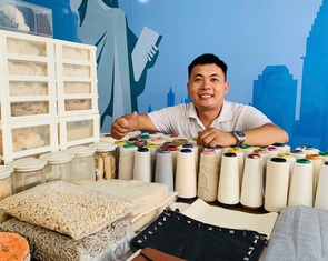 ECOFA với vải dứa 'made in Việt Nam'