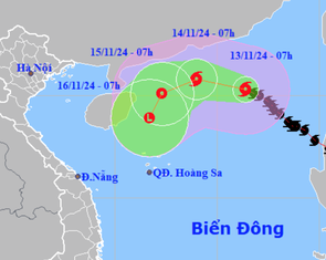 Bão số 8 đang suy yếu, một cơn bão khác đang hướng vào Biển Đông