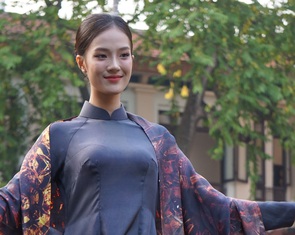 Tranh, tượng bảo vật quốc gia vẽ lên áo dài sẽ ra sao?