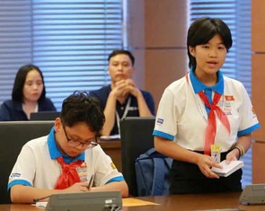 Đại biểu 'quốc hội trẻ em' hiến kế chống bạo lực học đường