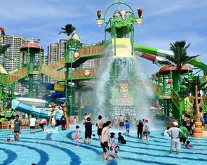 Dạo biển giữa lòng thành phố ở Vinhomes Grand Park