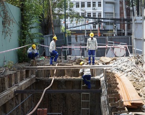 TP.HCM đồng loạt chuẩn bị mặt bằng 'sạch' làm metro số 2