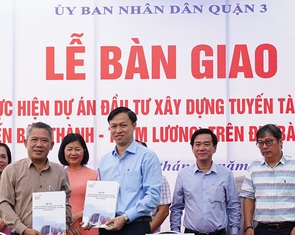 Quận 3 bàn giao 57 mặt bằng làm metro số 2
