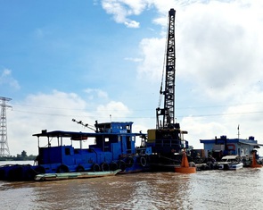 An Giang cấp thêm hơn 15,5 triệu m³ cát cho các cao tốc miền Tây