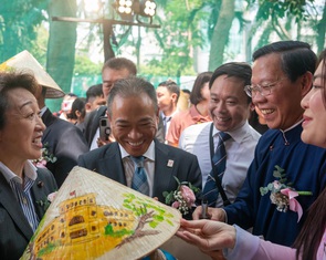 Thử trà đạo, bóng chày, cờ shogi tại Lễ hội Việt - Nhật 2024