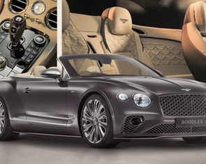 Bentley mui trần độc bản: Gắn kim cương, khảm vàng trắng khắp nơi
