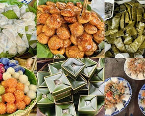 Dân miền Tây mần bánh quê ăn khi rảnh việc, nay thì kiêu hãnh bánh dân gian