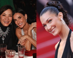 Dương Tử Quỳnh thân thiết bên Demi Moore, Bella Hadid rạng rỡ trên thảm đỏ Cannes