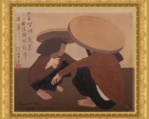 'Người hát dân ca' của danh họa Nguyễn Phan Chánh được gõ búa 1.020.000 euro