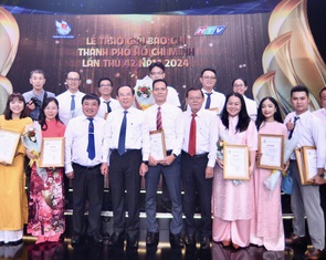 TP.HCM trao giải báo chí lần 42, báo Tuổi Trẻ đoạt 10 giải