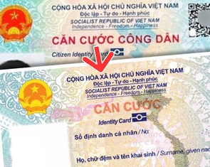 Những điểm mới từ 1-7 đối với căn cước