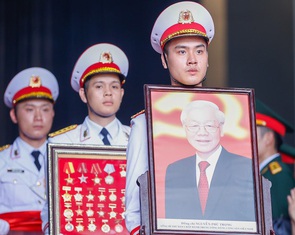 Lời cảm ơn của Ban Lễ tang Nhà nước và gia đình Tổng Bí thư Nguyễn Phú Trọng