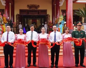 Khánh thành Đền thờ anh hùng liệt sĩ Rừng Sác tại huyện Cần Giờ