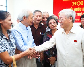 Tổng Bí thư Nguyễn Phú Trọng: Chống tham nhũng bằng trái tim vì nước, vì dân