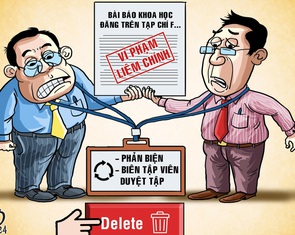 Cấu kết sản xuất bài báo khoa học quốc tế: Tự phản biện và duyệt bài cho nhau
