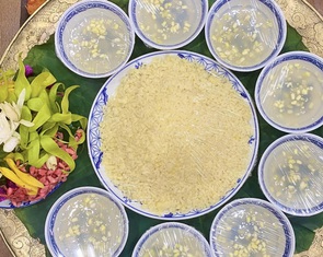 Xôi vò chè đường gọi mùa Vu lan về