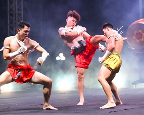 Mãn nhãn đêm võ thuật quốc tế tại Bình Định