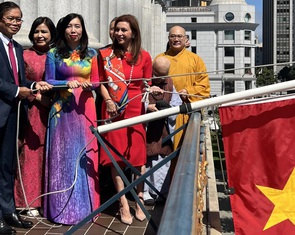 Lễ thượng cờ kỷ niệm Quốc khánh Việt Nam tại Tòa thị chính San Francisco