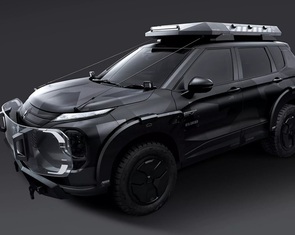 Mitsubishi công bố dàn xe độ ấn tượng: Outlander PHEV có phiên bản bóng đêm, Triton đua rally
