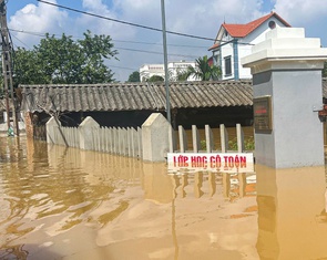 Ngập lụt ở Hà Nội, Bắc Ninh còn kéo dài 1-3 ngày tới, miền Bắc mưa diện rộng từ 13-10