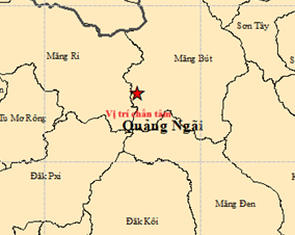 Sáng nay liên tiếp 7 trận động đất ở Măng Bút và Măng Ri