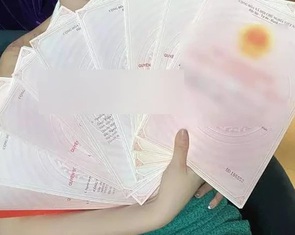 Đống sổ đỏ và 'tan xác'